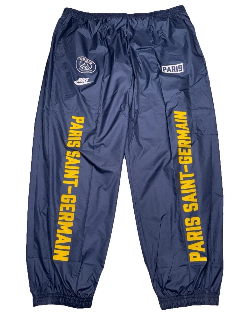Nike Paris Saint-Germain Essential Navy Woven Pants FZ8592-410 Women’s Size M